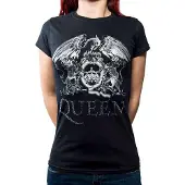 Ginza.se Queen: Ladies T-Shirt/Logo (Black) (Embellished) (X-Large)