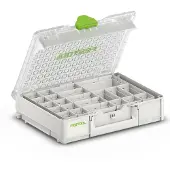 Festool Organizer SYS3 ORG M 89 22xESB 204853 Transportlåda (L x B x H) 396 x 296 x 89 mm