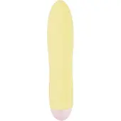 You2Toys Cuties Mini Yellow - uppladdningsbar silikonstavvibrator (gul)