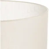 Helam Lampskärm Alba, Ø 45 cm, E27, ecru Alba , Creme / bärnsten, Vardagsrum / matsal, Textil / tyger / siden
