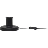 Star Trading Lampfot E27 JoJo 10cm svart []