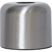 Star Trading lampfot borstad metall Glans 10cm E27