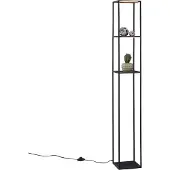 Paul Neuhaus LED golvlampa Conni, dimbar, Svart, Vardagsrum / matsal, Metall, Modern, LED-golvlampa