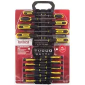 Toolland HSET08N Skruvmejsel- och bitsats - 44 delar