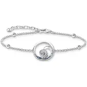 Thomas Sabo wave with stones armband A2045-644-1-L19V