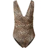 Hunkemoller Baddräkt brun / taupe / svart