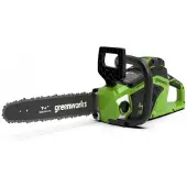 Greenworks Häcksaxblad GD40CS15K4 40 V 1x4,0 Ah 35 cm