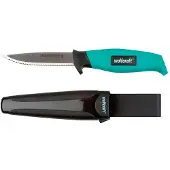 Wolfcraft Kniv med tandat blad