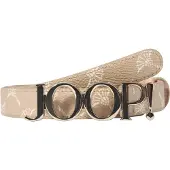 JOOP! Bälte beige / guld / vit