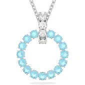 Swarovski Exalta Mode Mångsidig Vardaglig Rodiumpläterad Imitationskristall Halsband Damhalsband 5643751 Silver,F