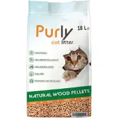 Purly träpellets kattströ