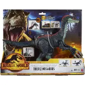 Jurassic World Mattel Dominion Ljud Slashin Therizinosaurus Dinosaurie Actionfigur med Attackfunktion