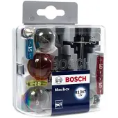 Bosch Glödlampa set H7/H1 Maxibox +P21W T4W PY21W P21/5W W5W 2x10A 1x15A 1x20A