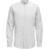 Only & Sons Skjorta 'Caiden' vitmelerad