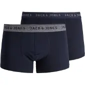 Jack & Jones Boxershorts 'Vincent' marinblå / gråmelerad