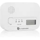 Smartwares FGA-13041, Kolmonoxid (CO), Hem, Kontor, 40 m², 85 dB, 10 År, Vit