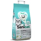 Sanicat Clumping White Cotton Fresh kattsand