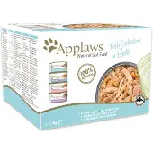 Applaws Multipack Fiskval 12x70g Blötmat Till Katt