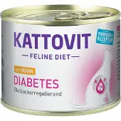 Kattovit Feline Diet Diabetes Kyckling 185 g