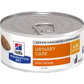 Hill's Pet Nutrition c/d Multicare Urinary Care Chicken kattmat - Ekonomipack: 24 x 156 g