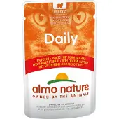 Almo Nature Daily med kyckling och nötkött våtfoder katt (70 g)