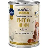 Sanabelle Duck &amp; Chicken 400 g paté för vuxna katter