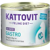 Kattovit Feline Diet Gastro Duck 185 g