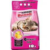 Benek Super Benek Compact Citrus Freshness - Citrus Freshness 10 l (ca 8 kg)