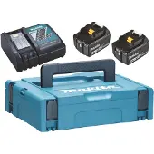Makita PowerPack LXT - Batteriladdare + batteri 2 x - Li-Ion - 5 Ah - 90 Wh - för DHP482ZJ