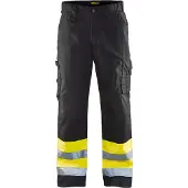 Blakläder Varselbyxa klass 1 Svart/Gul - C44