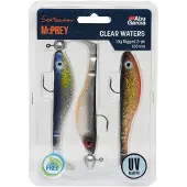 Abu Garcia McPrey 10g Rigged Clear Waters 3-pack