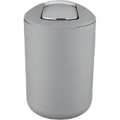 Wenko Papperskorg Papperskorg BRASIL GREY, grå - 6,5 l,