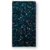Pip studio Les Fleurs mörkblå 70x140