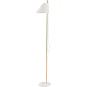 Louis Poulsen Golvlampa , Yuh Brass, dimbara, Vit, Vardagsrum, Metall, Design