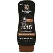 Australian Gold Sunscreen Lotion with Bronzer SP 15 - 237 ml