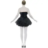 Partyking Black Swan Ballerina Maskeraddräkt - Medium