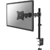 NeoMounts NM-D135 - Monteringssats - fullständig rörelse - för LCD-display - svart - skärmstorlek: 10-30 - klämma, monterbar, skyddshylsa, disk-monteringsbar
