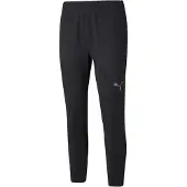 Puma Träningsbyxor IndividualFINAL - Svart/Orange, storlek Small