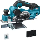 Makita Batteridriven hyvel KP001GM202; 40 V; 2x4,0 Ah batt.