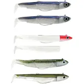 Fiiish Black Minnow Double Combo Offshore Mjukt Bete 10g 90 Mm