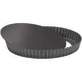 Patisse quicheform med löstagbar botten 28 cm stål antracit