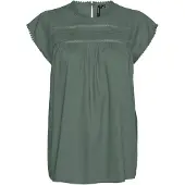 Vero Moda Blus 'Debbie' mörkgrön