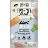 Mac'S Cat portionspåse 12 x 100 g - Lax & kyckling