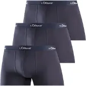 s.Oliver Boxershorts marinblå / vit