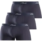 s.Oliver Boxershorts marinblå / vit