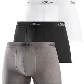 s.Oliver Boxershorts grå / svart / vit