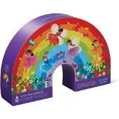 Crocodile Creek Pussel - 36 Delar - Over The Rainbow - - One Size - Pussel