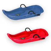 PLASTKON Twister pulka med handbroms, Blå