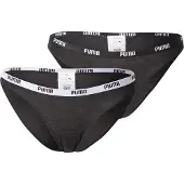 Puma Panties 2 Units Svart S Kvinna