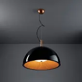 LEDS-C4 Design pendellampa UMBRELLA, dimbar, Svart, Vardagsrum / matsal, Metall, Design, Pendellampa